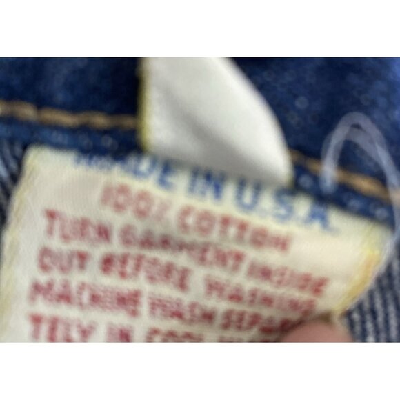 Vintage 1980's Calvin Klein Jeans High Rise Size 14 Made in the USA 100% Cotton - Picture 12 of 12